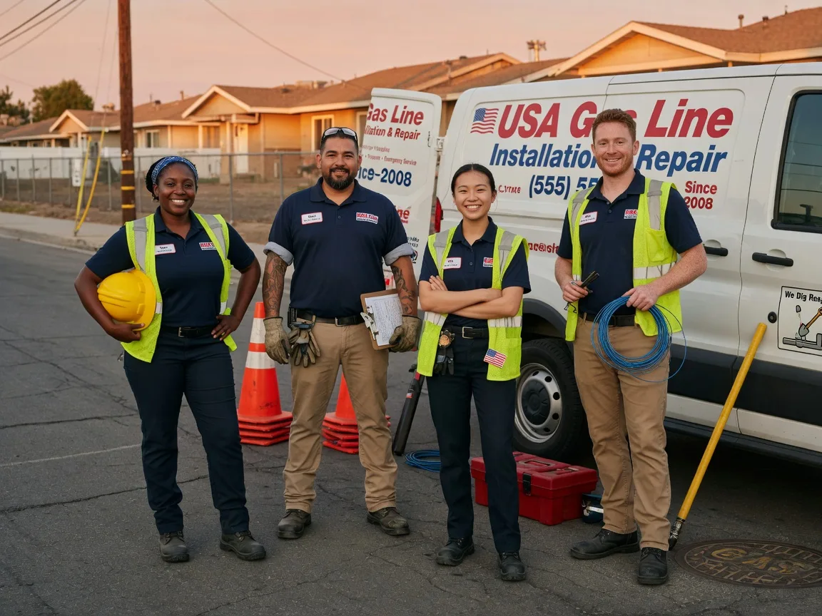Gas Line Installation company in Meacham, OR